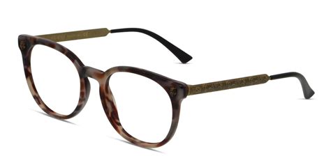 gucci gg0219o try on|Gucci GG0219O Tortoise/Netural/Bronze Prescription Eyeglasses.